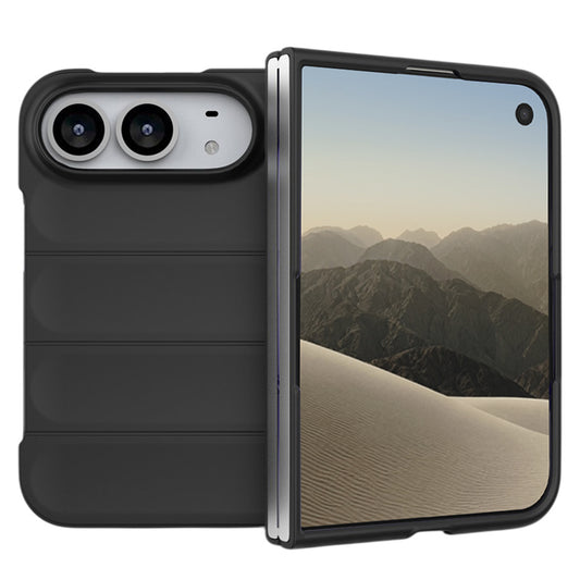 Skal till Apple iPhone Duo, Techsuit, Magic Shield, svart
