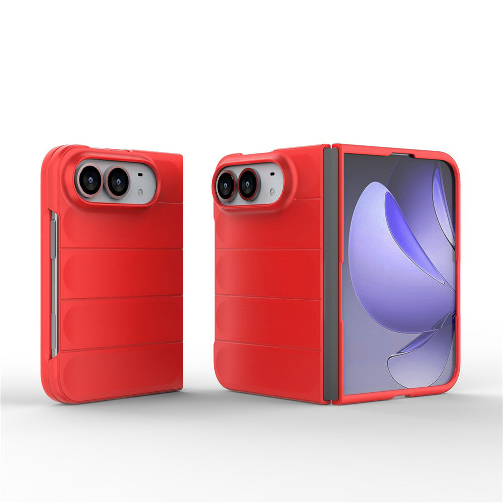 Fodral för Apple iPhone Duo, Techsuit, Magic Shield, Röd