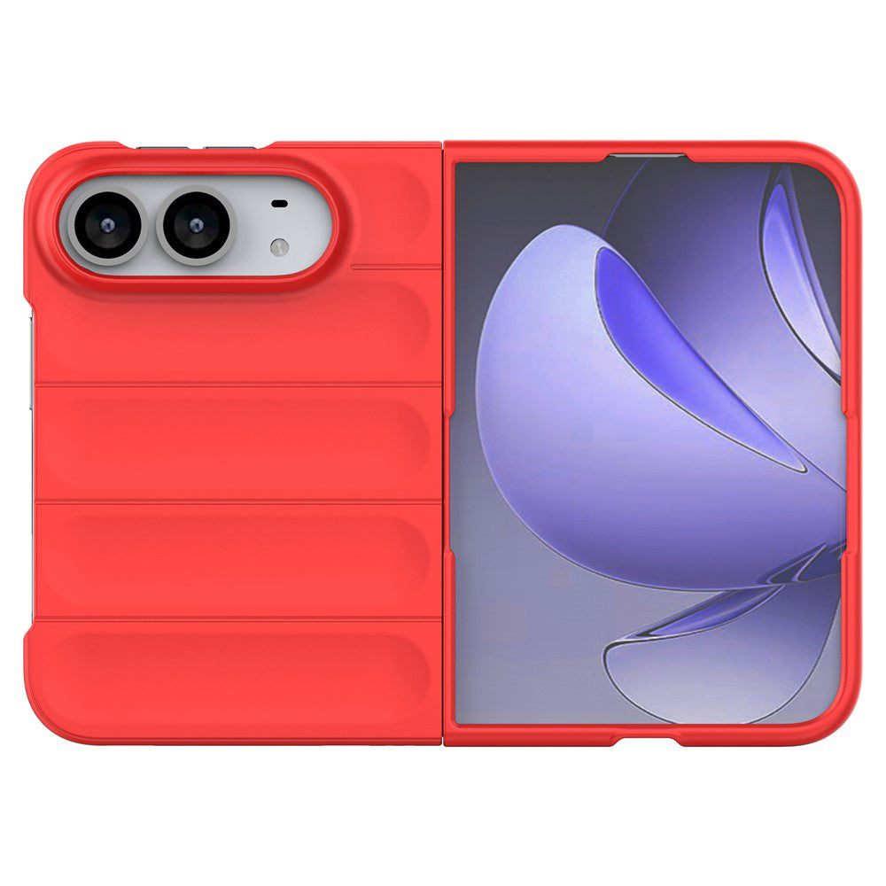 Fodral för Apple iPhone Duo, Techsuit, Magic Shield, Röd