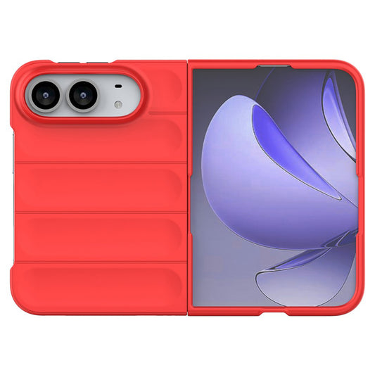 Fodral för Apple iPhone Duo, Techsuit, Magic Shield, Röd