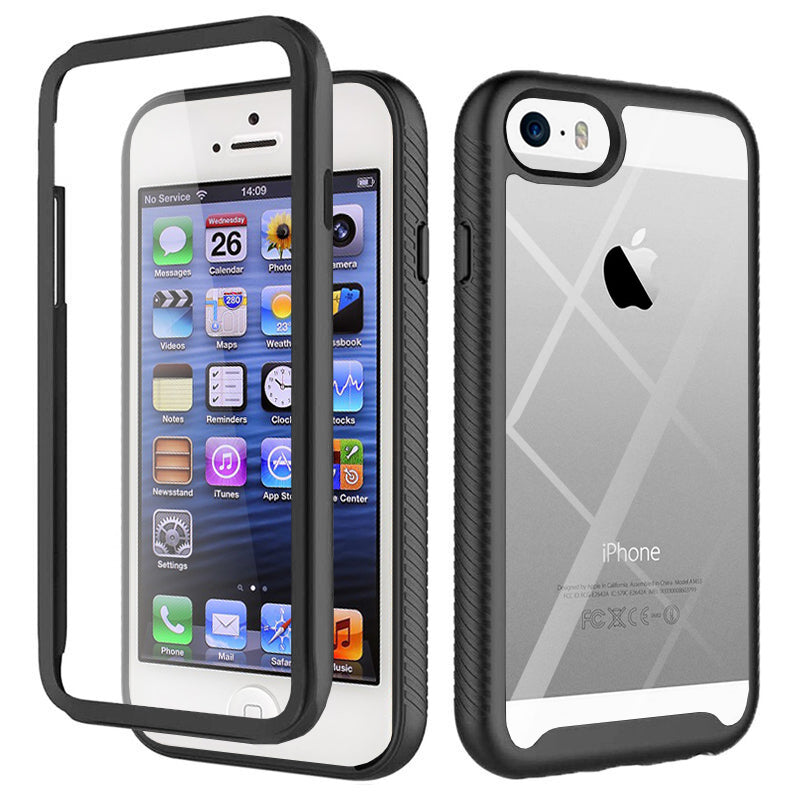Fodral för Apple iPhone SE (2016) / 5 / 5s, Techsuit, Defense360 Pro, Svart