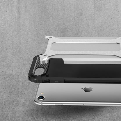 Fodral för Apple iPhone SE (2022) / SE (2020) / 8 / 7, Techsuit, Hybrid Armor, Svart