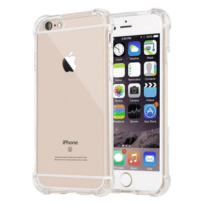 Fodral för Apple iPhone SE (2022) / SE (2020) / 8 / 7, Techsuit, Stötsäker Klar, Transparent