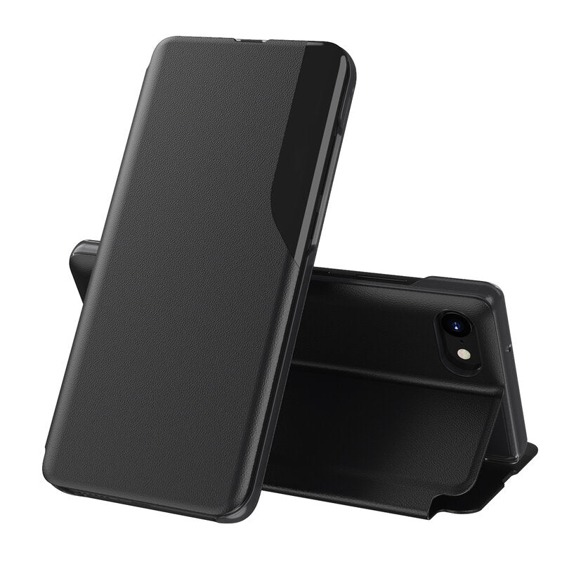 Fodral för Apple iPhone SE (2022) / SE (2020) / 8 / 7, Techsuit, eFold, Svart