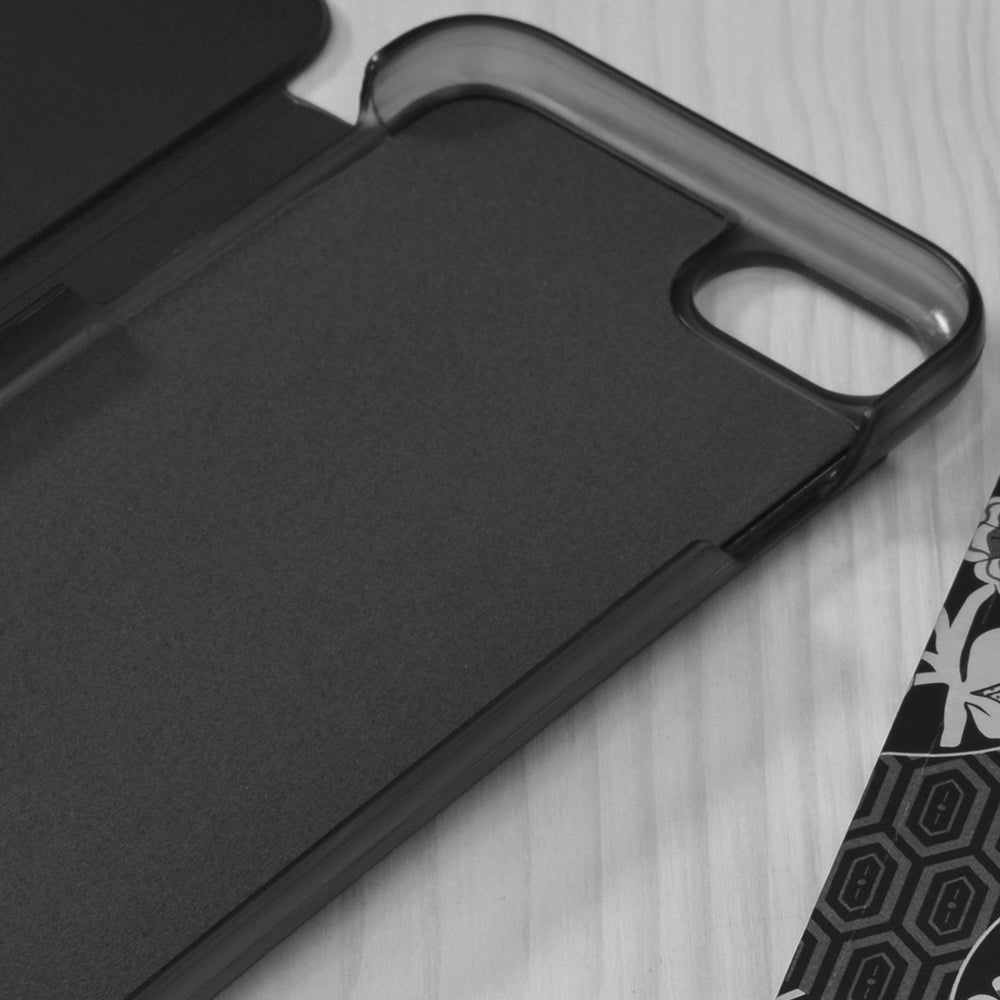 Fodral för Apple iPhone SE (2022) / SE (2020) / 8 / 7, Techsuit, eFold, Svart
