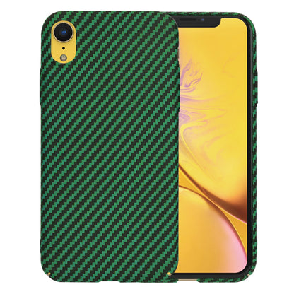 Fodral för Apple iPhone XR, Techsuit, Carbonite FiberShell, Grön