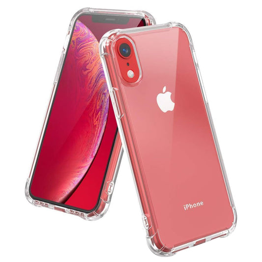 Fodral för Apple iPhone XR, Techsuit, Stötsäker Klar, Transparent