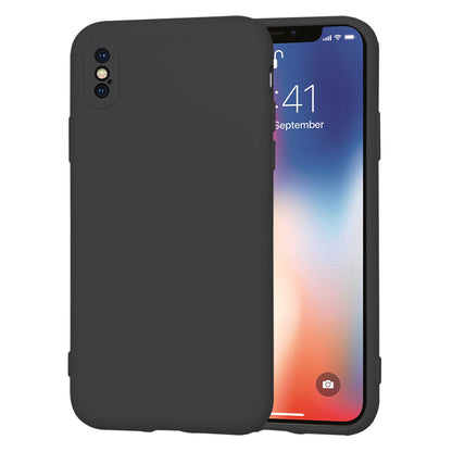 Fodral för Apple iPhone XS / X, Techsuit, SoftFlex, Svart