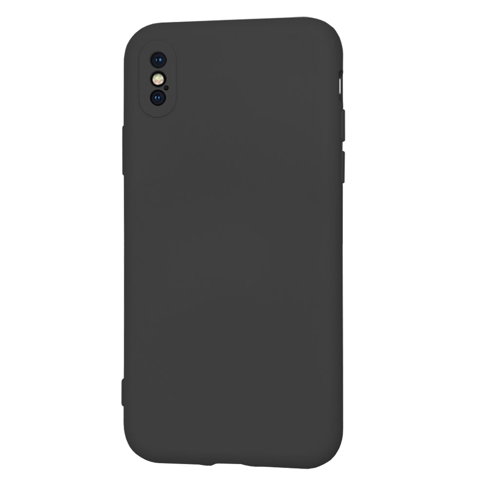Fodral för Apple iPhone XS / X, Techsuit, SoftFlex, Svart