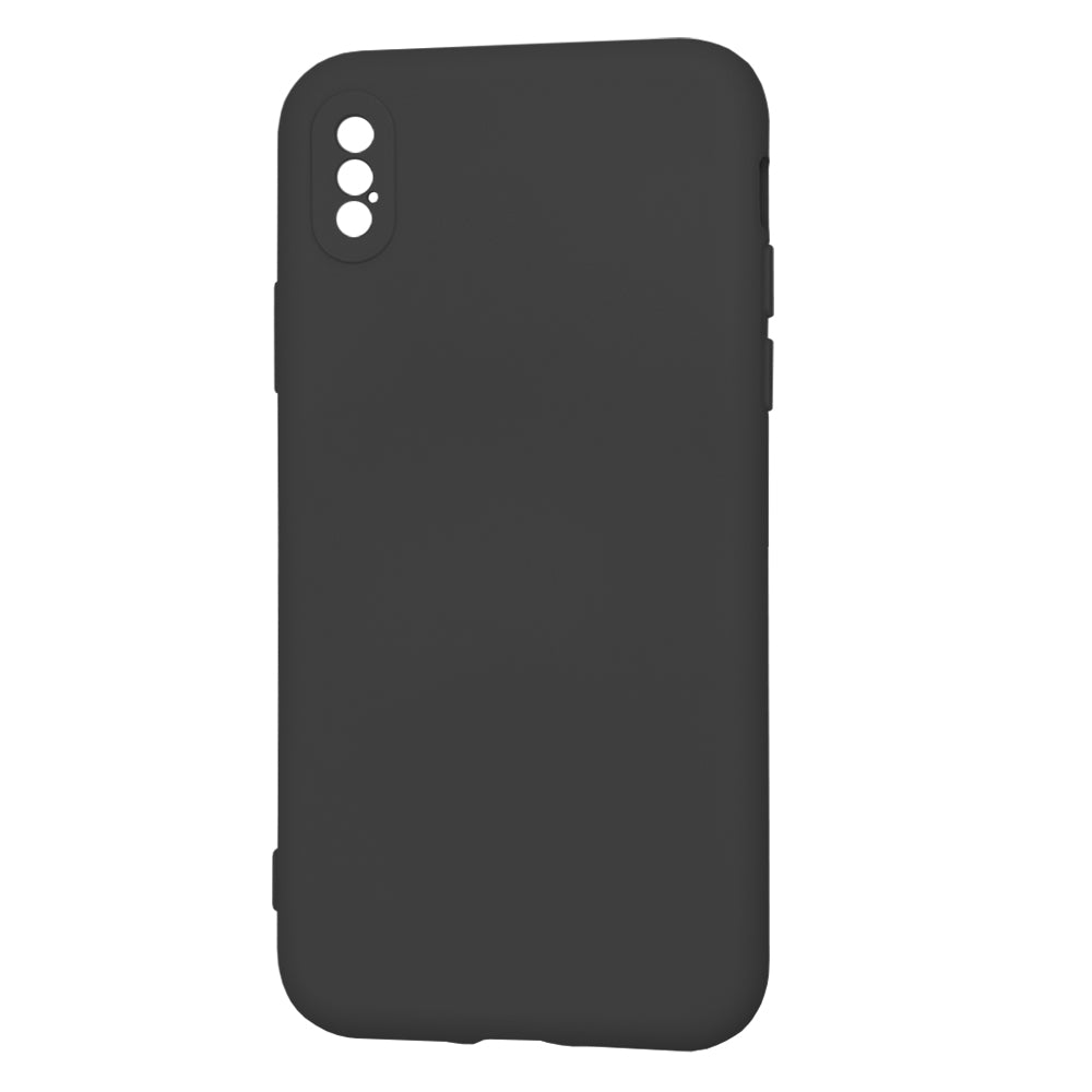 Fodral för Apple iPhone XS / X, Techsuit, SoftFlex, Svart