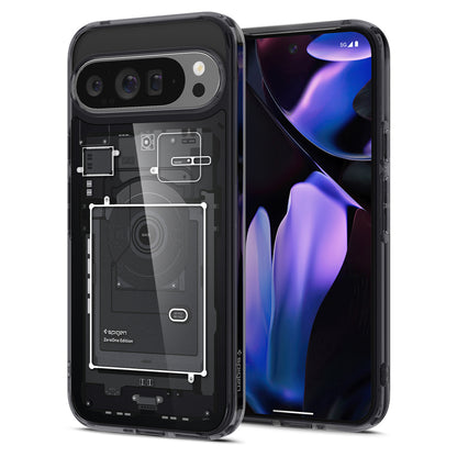 Fodral för Google Pixel 9 Pro XL, Spigen, Ultra Hybrid Zero One, Svart ACS07722