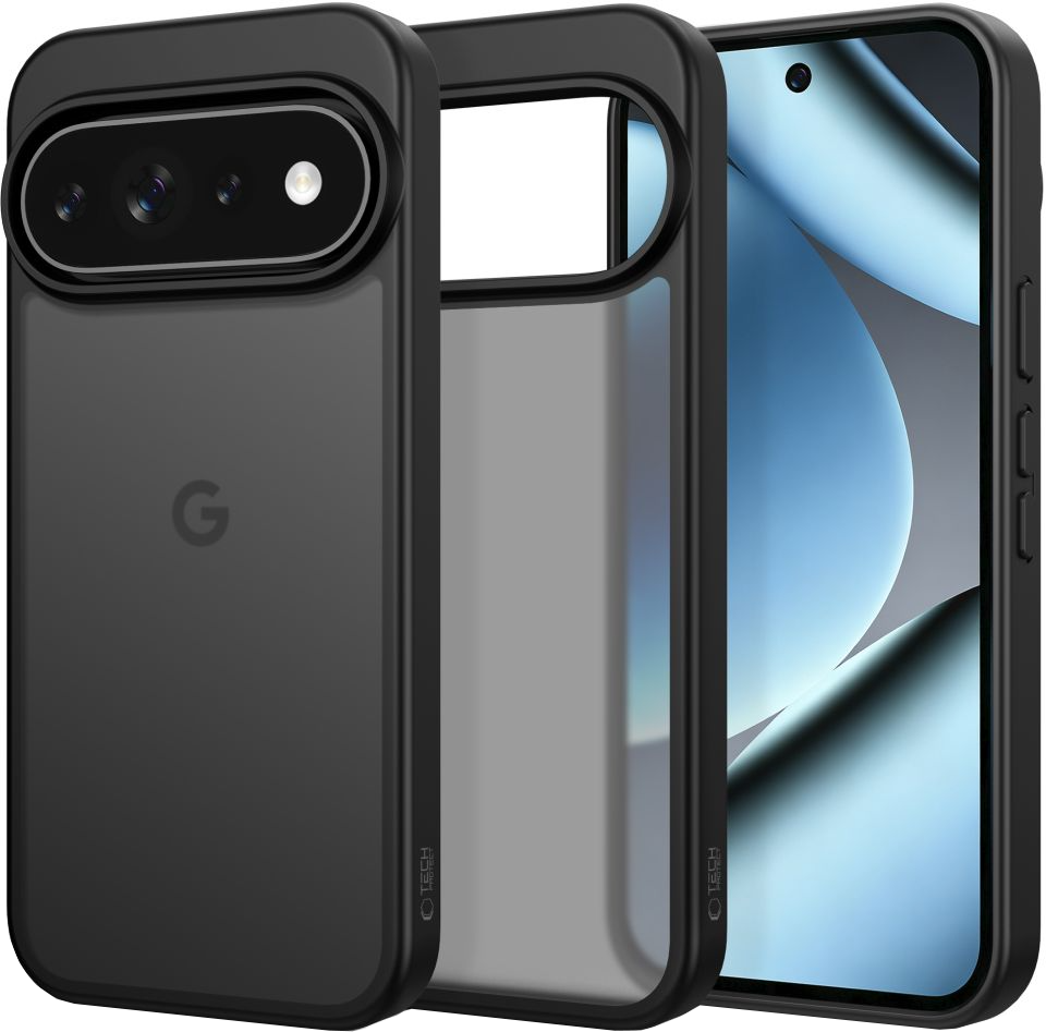 Fodral för Google Pixel 11 Pro XL / 10 Pro XL / 9 Pro XL, Tech-Protect, Magmat, Matt svart