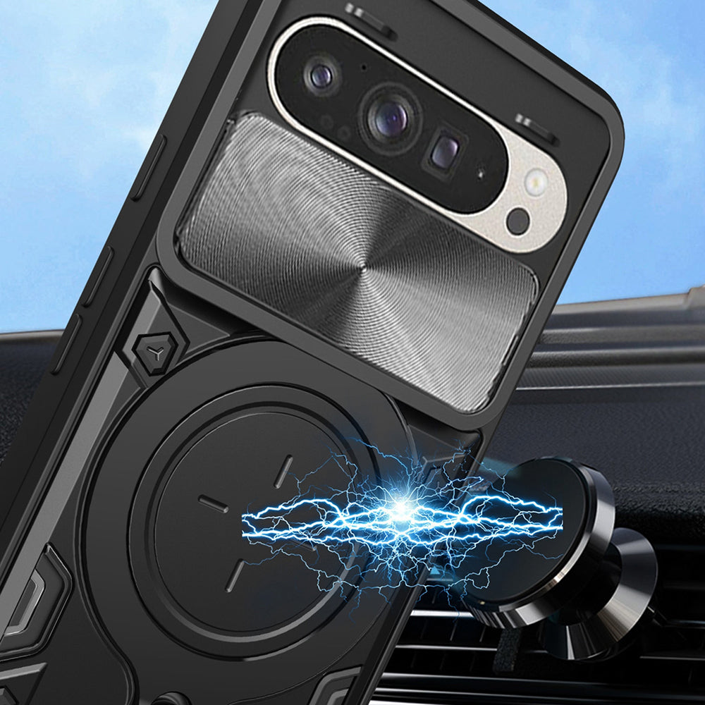 Fodral för Google Pixel 10 Pro / 10, Techsuit, CamGuard Pro, Blå