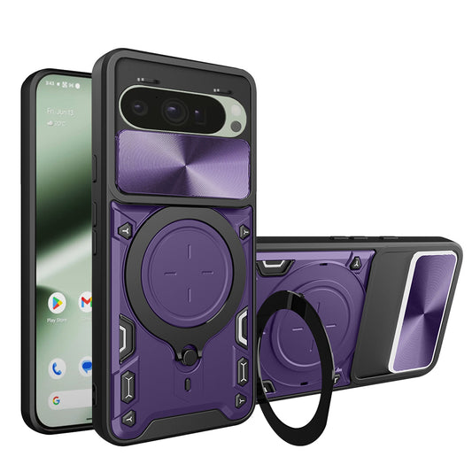 Fodral för Google Pixel 10 Pro / 10, Techsuit, CamGuard Pro, Lila