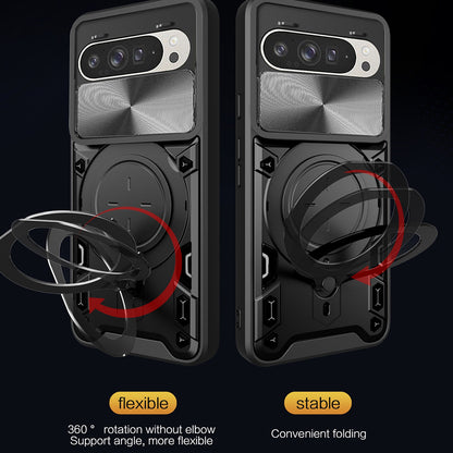 Fodral för Google Pixel 10 Pro / 10, Techsuit, CamGuard Pro, Roséguld