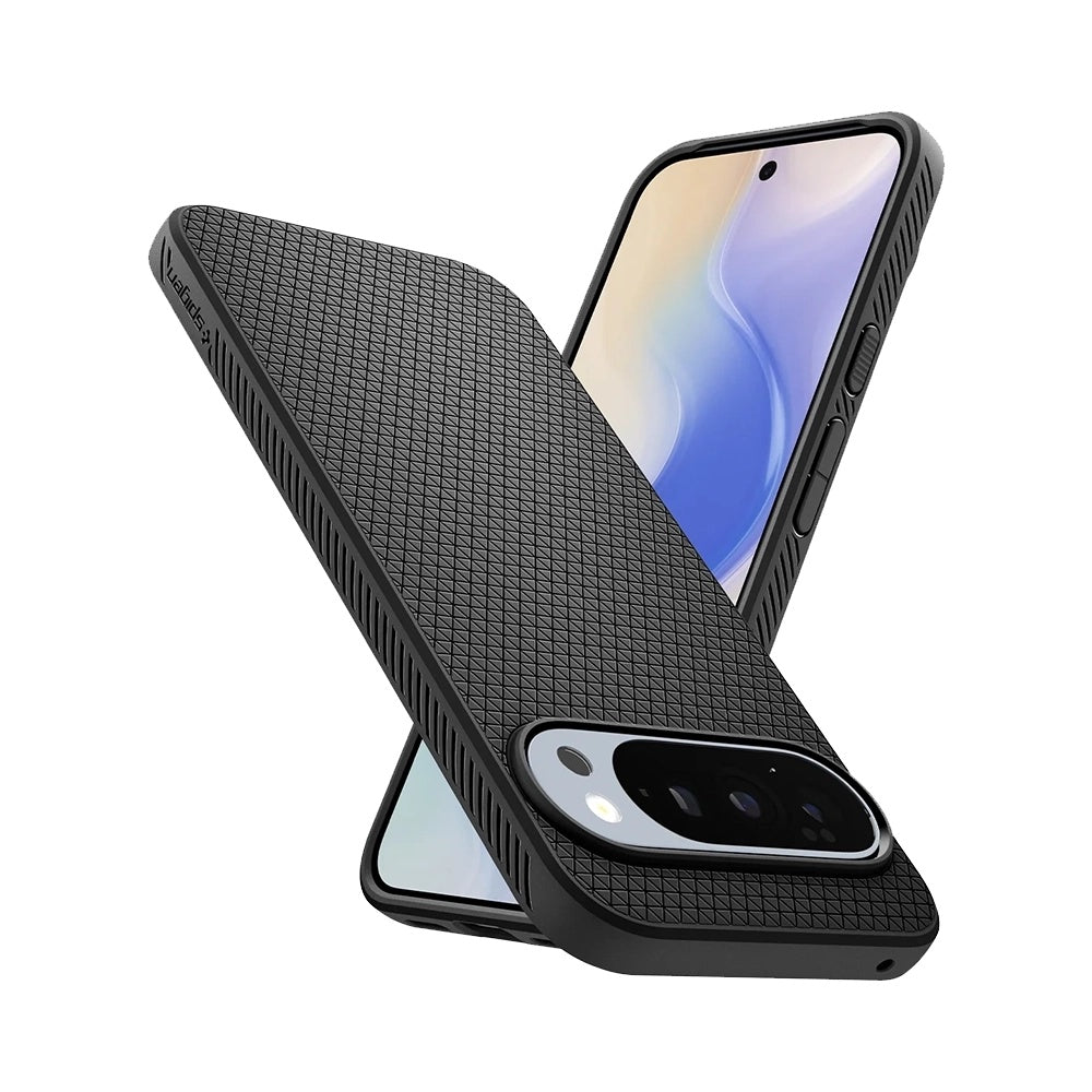 Fodral för Google Pixel 10 Pro XL, Spigen, Liquid Air, Mattsvart ACS09737