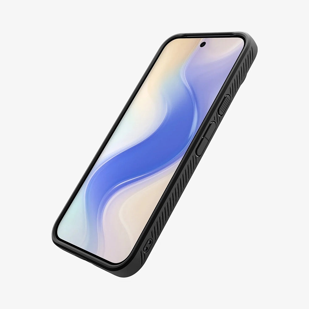 Fodral för Google Pixel 10 Pro XL, Spigen, Liquid Air, Mattsvart ACS09737