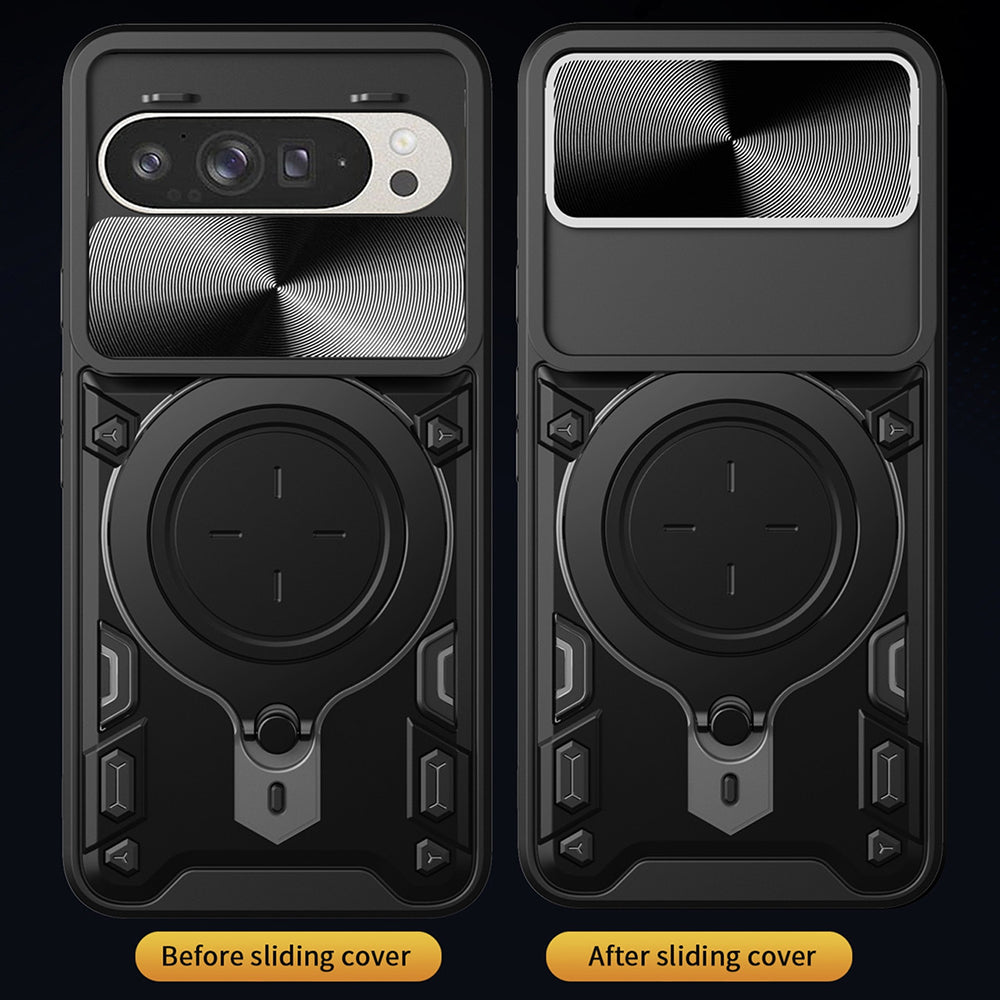 Fodral för Google Pixel 10 Pro XL, Techsuit, CamGuard Pro, Blå