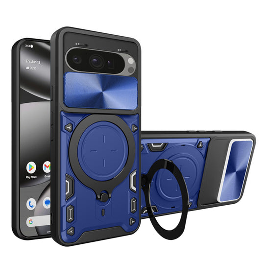 Fodral för Google Pixel 10 Pro XL, Techsuit, CamGuard Pro, Blå
