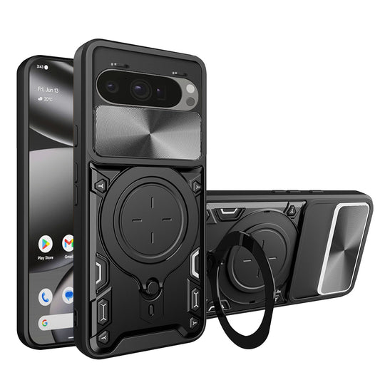 Fodral för Google Pixel 10 Pro XL, Techsuit, CamGuard Pro, Svart