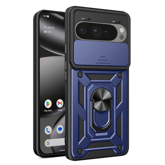 Fodral för Google Pixel 10 Pro XL, Techsuit, CamShield, Blå