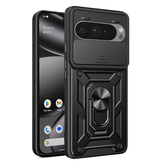 Fodral för Google Pixel 10 Pro XL, Techsuit, CamShield, Svart