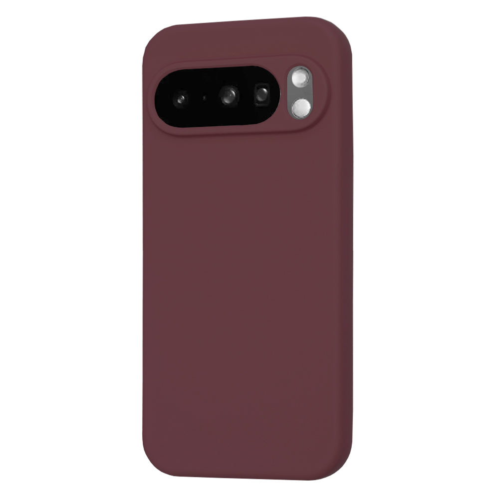 Fodral för Google Pixel 10 Pro XL, Techsuit, SoftFlex, Vinröd