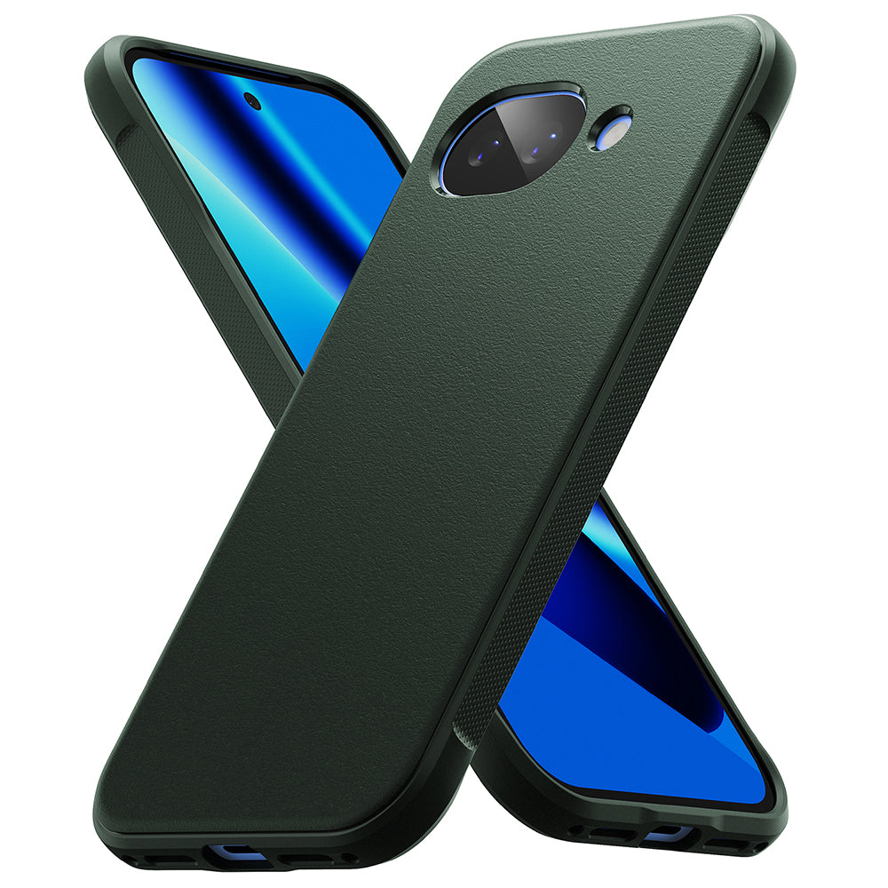 Skyddsfodral för Google Pixel 10a, Ringke, Onyx, Mörkgrön