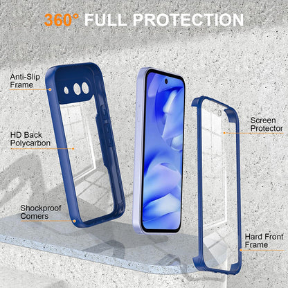 Case for Google Pixel 10a, Techsuit, ColorVerse 360, Blue