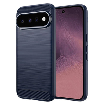 Fodral för Google Pixel 11 Pro / 11, Techsuit, Kolfiber, Blå