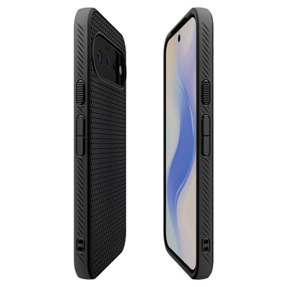 Fodral för Google Pixel 11, Spigen, Liquid Air, Matt svart ACS11438