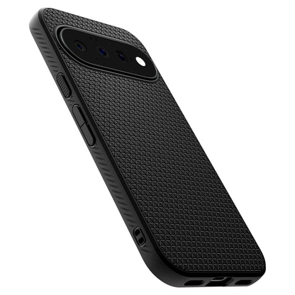 Fodral för Google Pixel 11, Spigen, Liquid Air, Matt svart ACS11438
