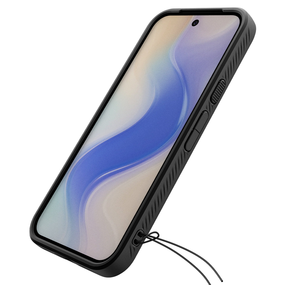 Fodral för Google Pixel 11, Spigen, Liquid Air, Matt svart ACS11438