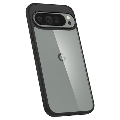 Skyddsfodral för Google Pixel 9 Pro XL, Spigen, Ultra Hybrid, Mattsvart ACS07724