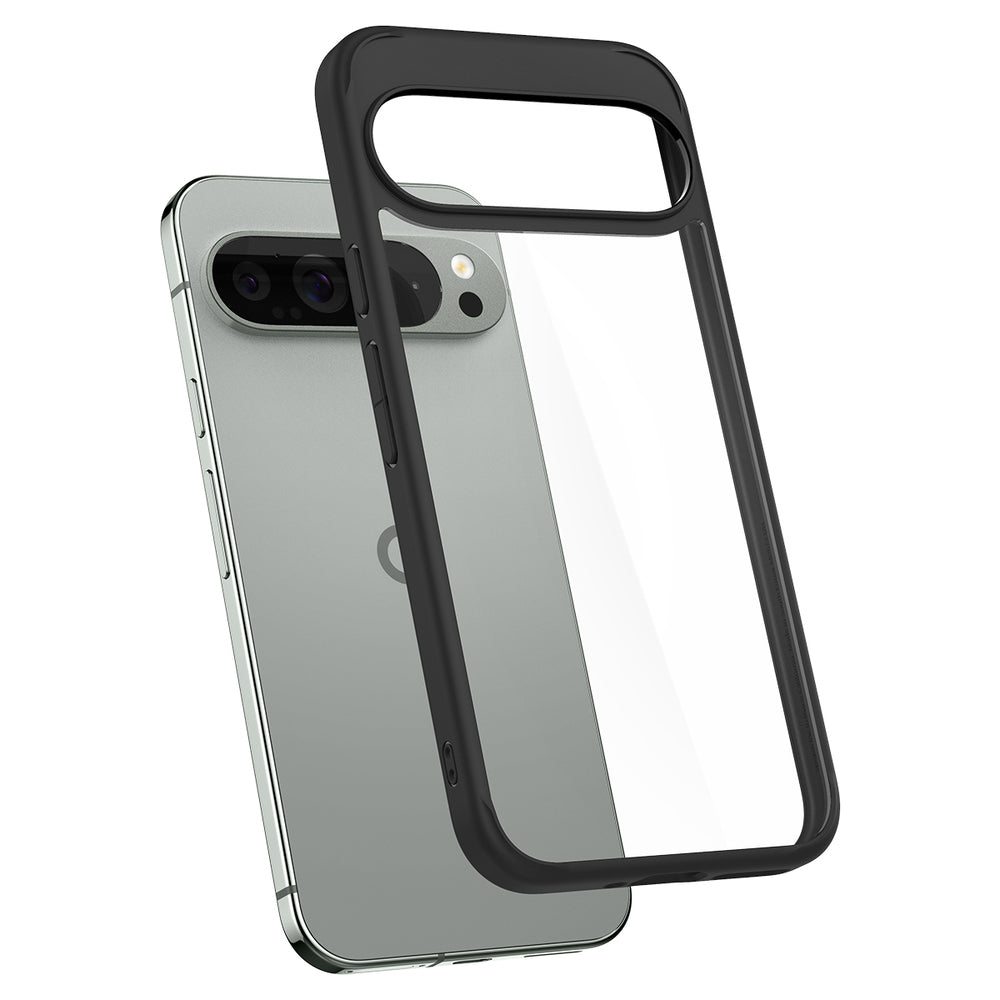 Skyddsfodral för Google Pixel 9 Pro XL, Spigen, Ultra Hybrid, Mattsvart ACS07724