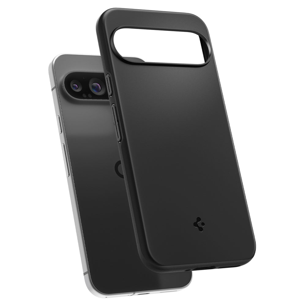 Skyddsfodral för Google Pixel 9 Pro XL, Spigen, Thin Fit, Svart ACS07731