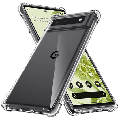 Fodral för Google Pixel 6 Pro, Techsuit, Stötsäker Klar, Transparent