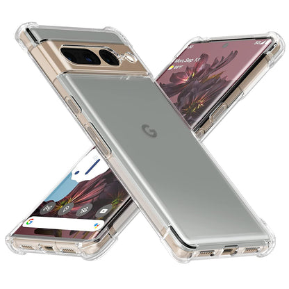 Fodral för Google Pixel 7 Pro, Techsuit, Stötsäker Klar, Transparent