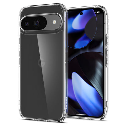 Fodral för Google Pixel 9 / 9 Pro, Spigen, Ultra Hybrid, Transparent ACS07687