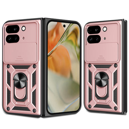Fodral för Google Pixel 9 Pro Fold, Techsuit, CamShield, Rosa