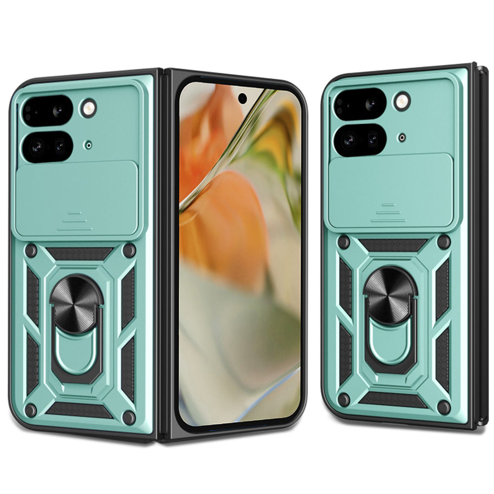 Fodral för Google Pixel 9 Pro Fold, Techsuit, CamShield, Grön