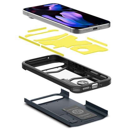 Skyddsfodral för Google Pixel 9 Pro XL, Spigen, Tough Armor, Blå