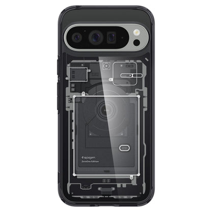 Fodral för Google Pixel 9 Pro XL, Spigen, Ultra Hybrid Zero One, Svart ACS07722