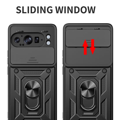 Fodral för Google Pixel 9 Pro XL, Techsuit, CamShield, Grön