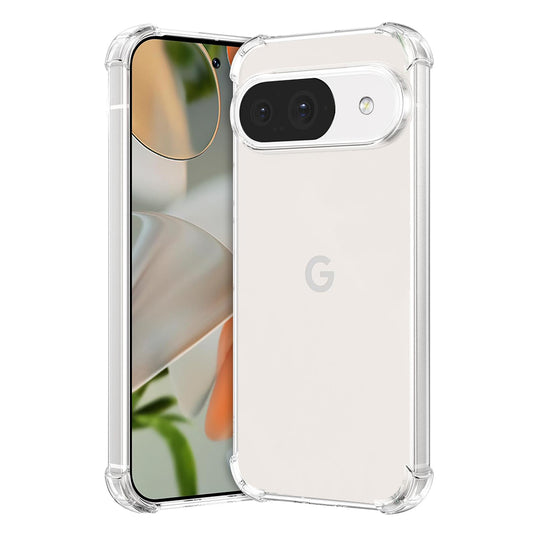 Fodral för Google Pixel 9, Techsuit, Stötsäker Klar, Transparent