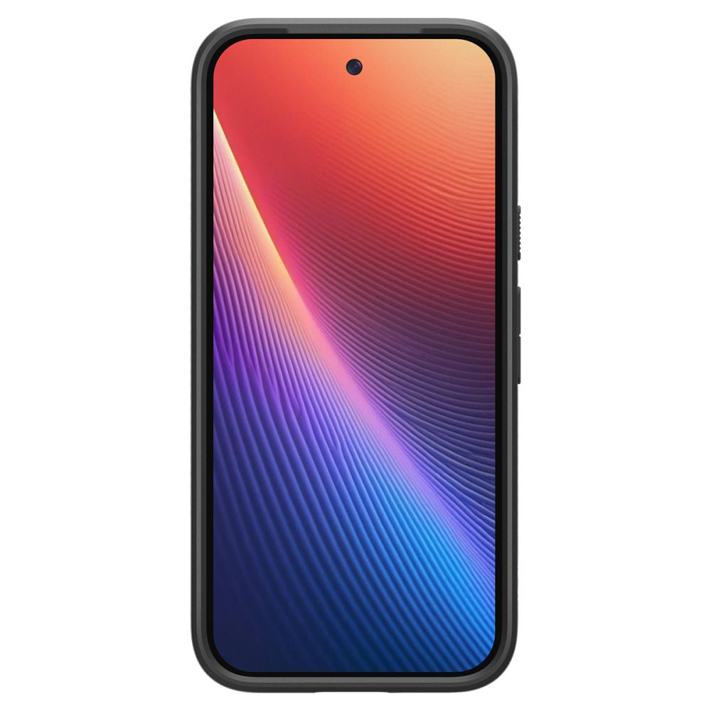 Case for Google Pixel 9a, Spigen, Liquid Air, Matte Black