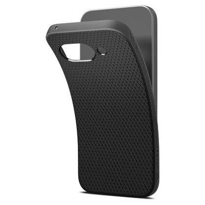Case for Google Pixel 9a, Spigen, Liquid Air, Matte Black