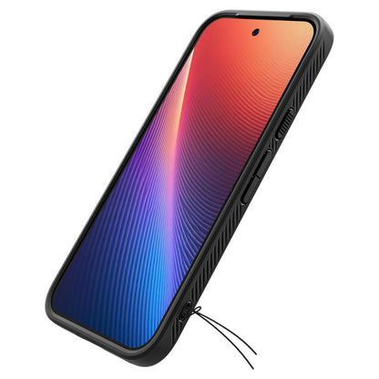 Case for Google Pixel 9a, Spigen, Liquid Air, Matte Black