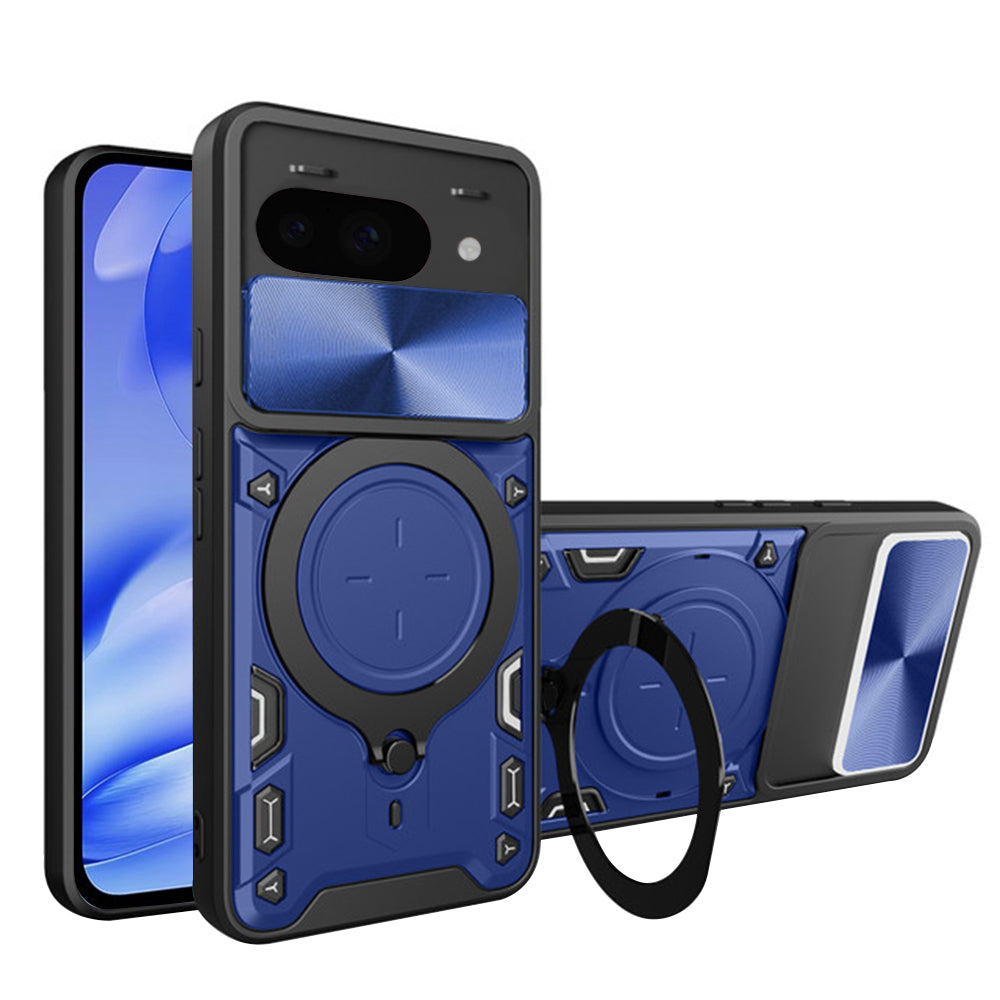 Fodral för Google Pixel 9a, Techsuit, CamGuard Pro, Blå