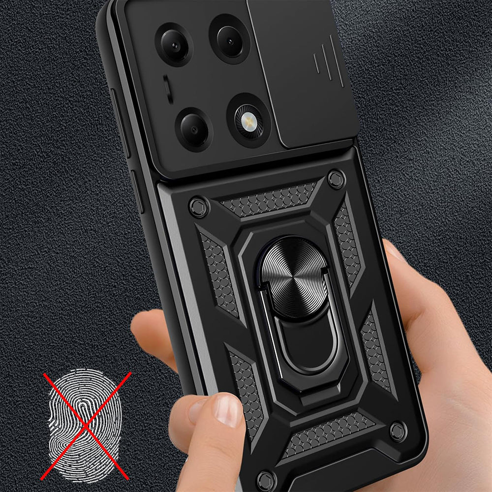 Fodral för Google Pixel 9a, Techsuit, CamGuard Pro, Roséguld